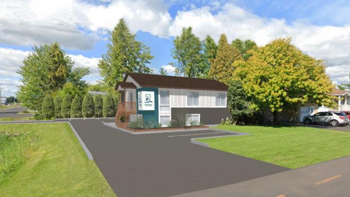 Clinique Dentaire - Rénovation majeur, maison résidentielle en commerce, situé à St-Zotique