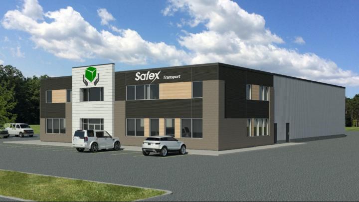 Safex - Projet Commercial (bâtiment d'acier) situé à Vaudreuil